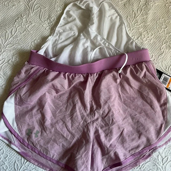 Womens Underarmour Fly by 2.0 Shorts NWT - Picture 8 of 11